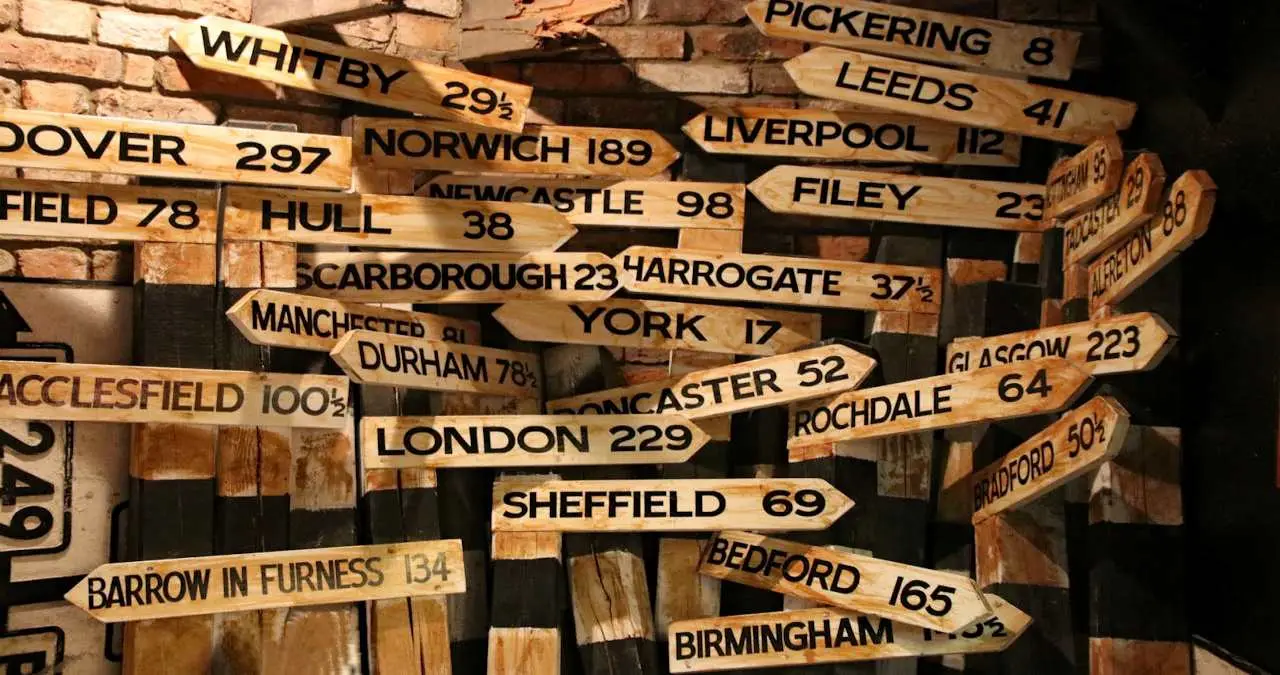 cidades pequenas na Inglaterra